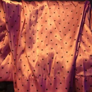Pink star pajama pants